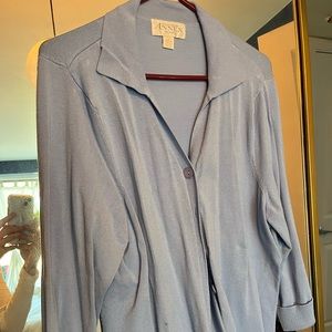 Vintage Powder-blue Sweater